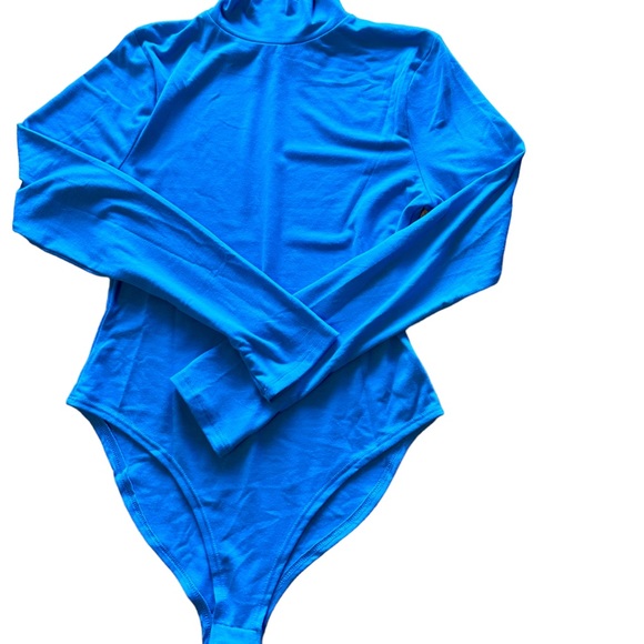 NWOT women's modal body suits size Large - 1 black & 1 royal blue (set of 2) - Picture 2 of 3